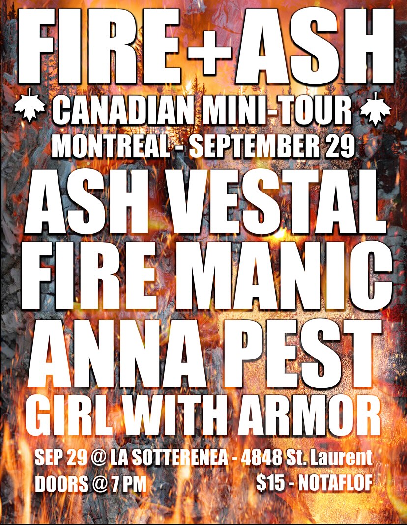 Ash Vestal poster
