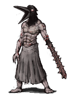 crow mauler from fear and hunger