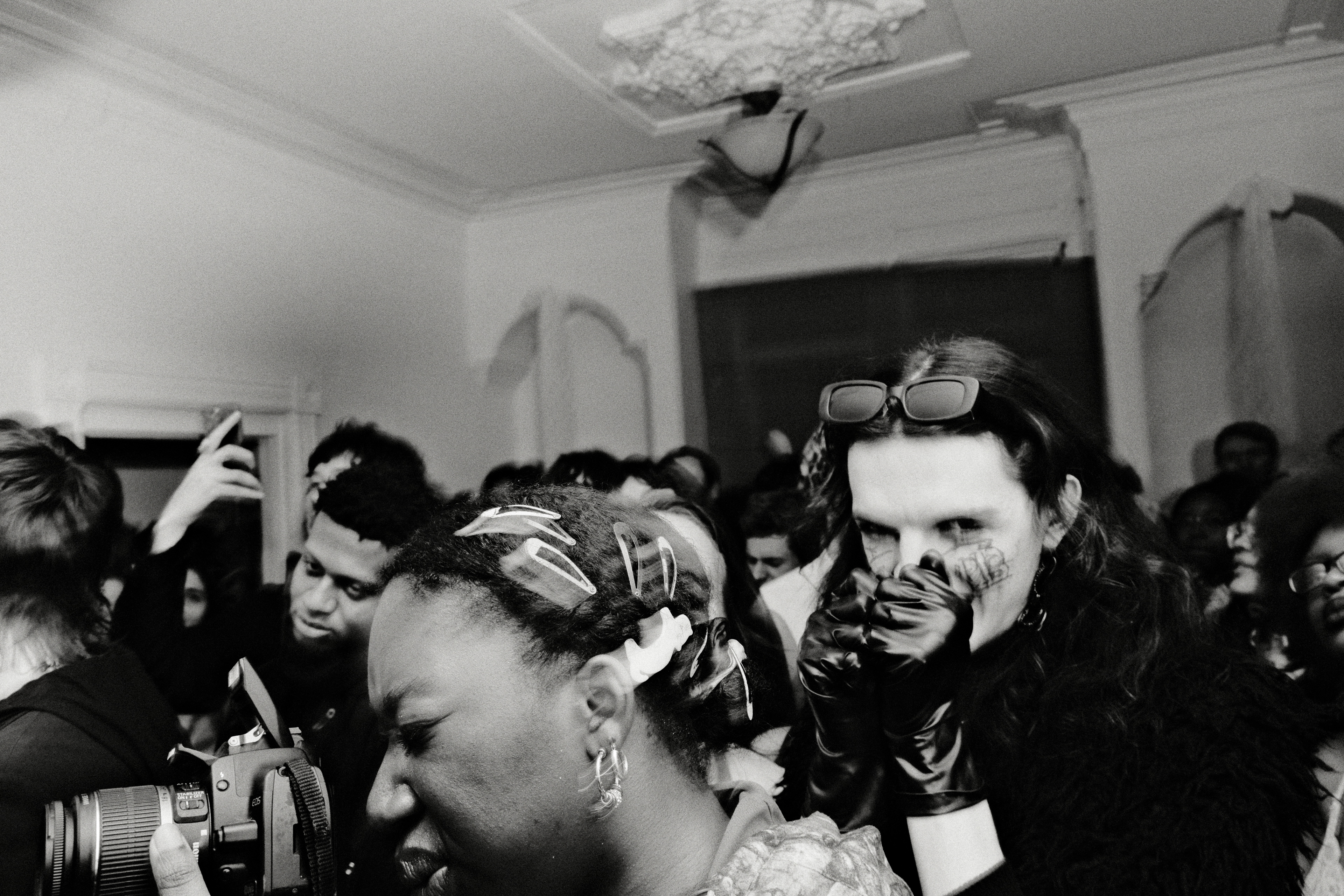 attendants of the debutante ball